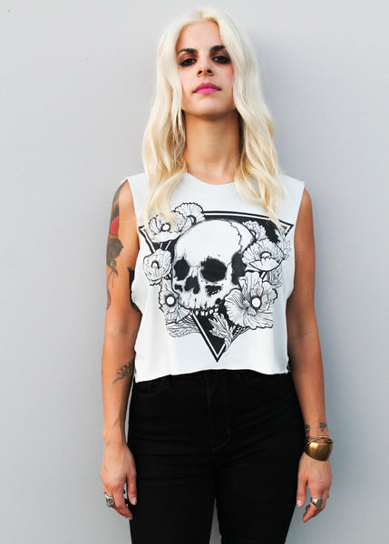 HEREAFTER CROP MUSCLE TANK - LIMITED EDITION